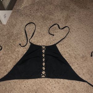 Black swimsuit top